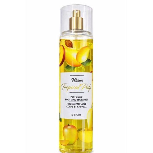 Wave Tropical Pulp Perfumed Body & Hair Mist 250ml – Refreshing Fruity Spray, Long Lasting Scent----NAFDAC NO:A2-105148