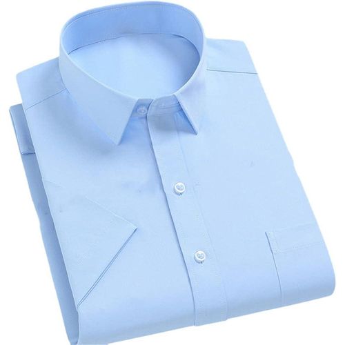 Men's Quality Short Sleeve Shirt - Blue