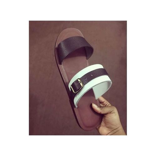 Classic Brown And White Palm