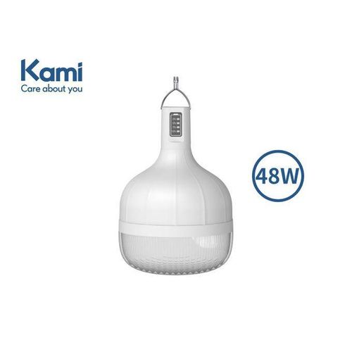 Rechargeable Light Bulb, LED Emergency Energy-Saving Lamp,6000mAh,48W,