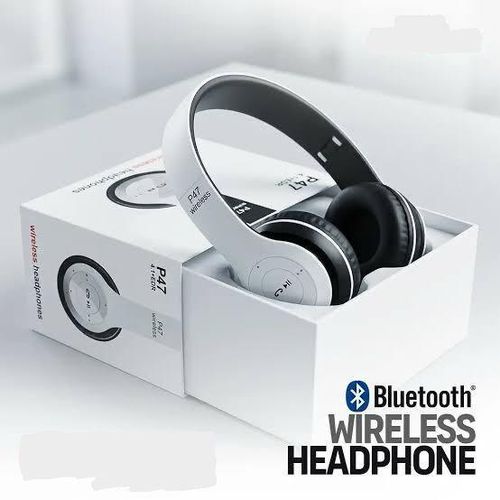 Powerful P47 5.0 version wireless Bluetooth headset white