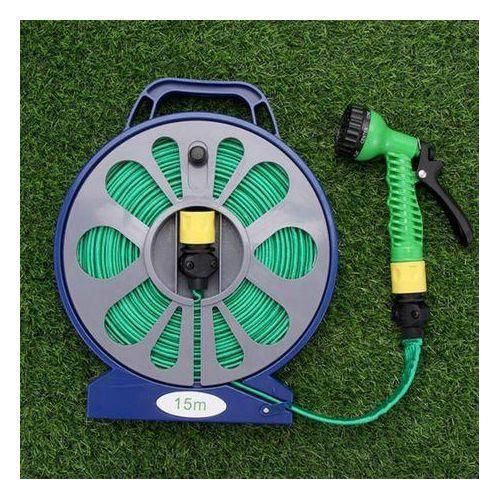 50ft (15m) Lay Flat Garden Hose - Flexible Water Hose for Outdoor Use