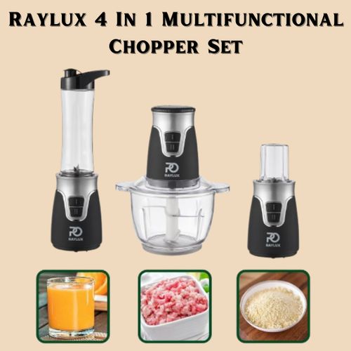 Premium 3L Multipurpose 4-In-1 Food Processor- (RL210SDF)