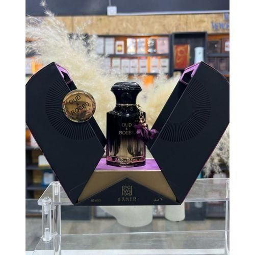 Oud & Roses Ahmed Al Maghribi For Women And Men 24Hours+ Scent Arabian Perfume
