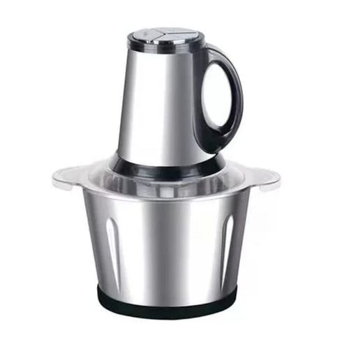 5.2L Stainless Steel Food Processor- Electric Meat Chopper, Blender & Grinder- Multi-Purpose Kitchen Appliance