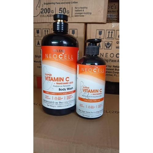 NEOCELL. Super Collagen + Vitamin C Body wash and lotion