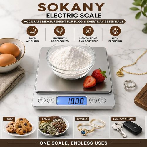 Premium Sokany Electric Weight - High Accuracy Multi-Unit Measuring Device