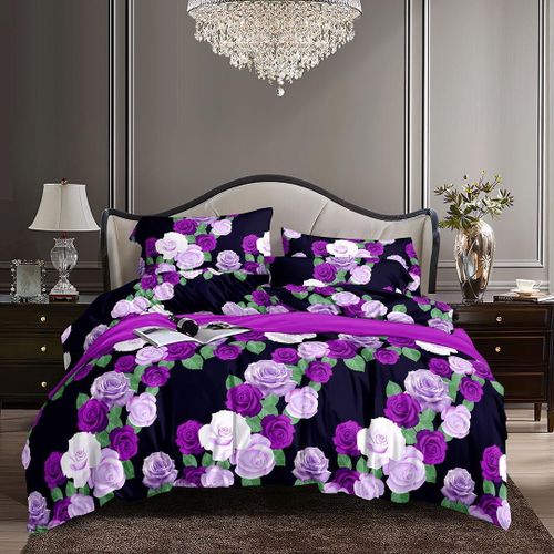Bedsheet and four pillowcase 6 by 6