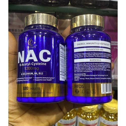 Duozi NAC N-Acetyl-Cysteine 1200mg & SELENIUM, B6, B12