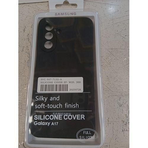 Samsung A17 silicone case pouch