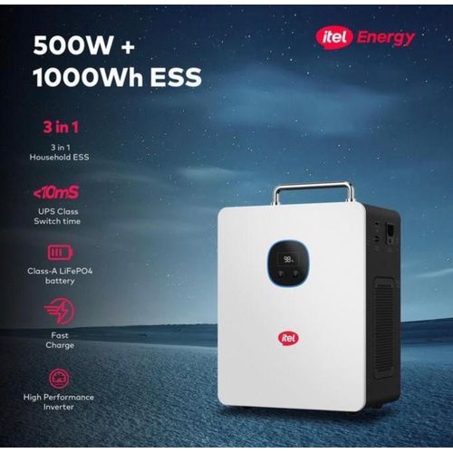500W + 1000Wh All-in-One Power Tank (Model IESS-05K10N)+free gift inside