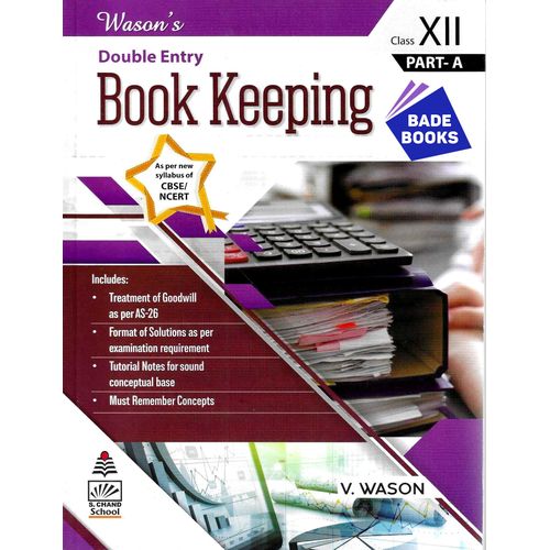 Wason'S Double Entry Book Keeping