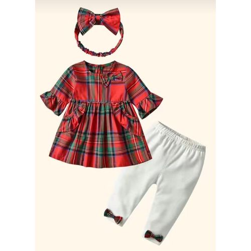 Baby Girl 2pcs Top And Trouser