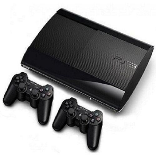 PlayStation 3 super slim console+2pads