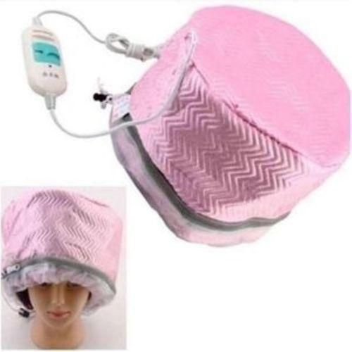 Electric Hair Steaming Cap Spa Thermal Treatment-Purple