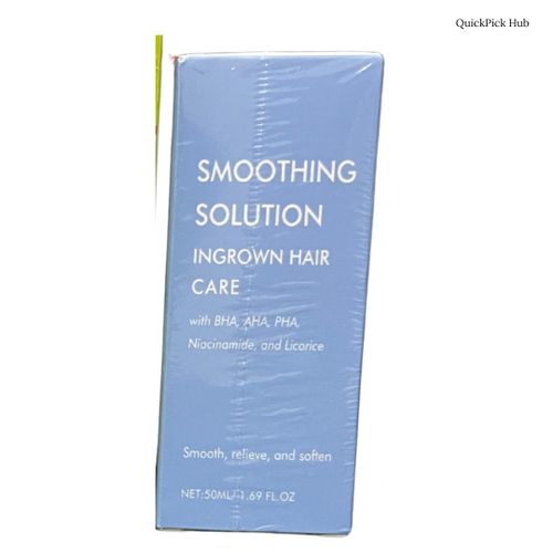 Ingrown Hair Treatment Roll-On – BHA AHA PHA Exfoliating Solution for Razor Bumps, Dark Spots & Smooth Skin (50ml)
