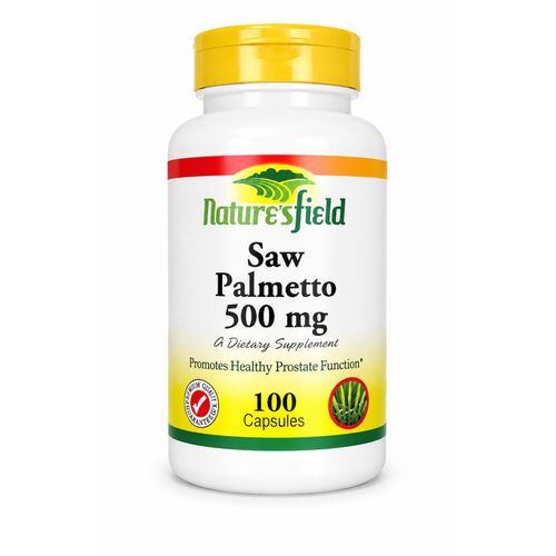 Saw Palmetto 500mg – Prostate Health Support – 100 Capsules