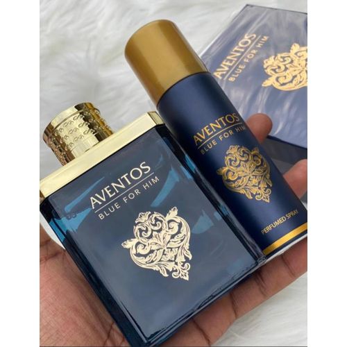 Fragrance World AVENTOS BLUE FOR HIM PERFUME WITH DEO