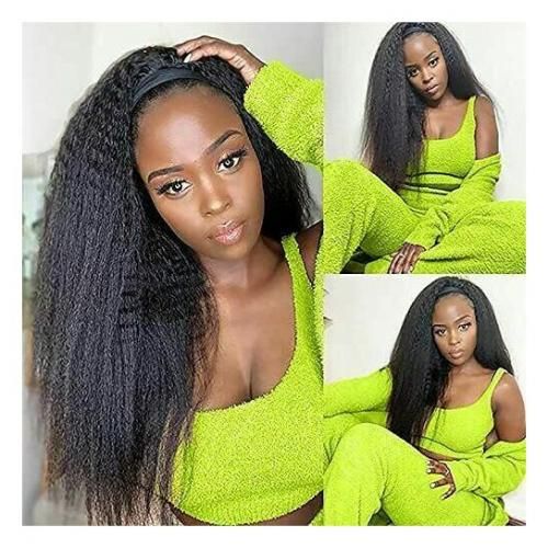 Classy Beautiful Headband Kinky Wig