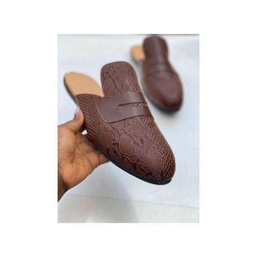 Exclusive Men's Half Shoe - Brown