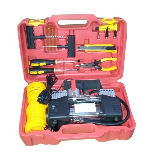 Tyre Air Compressor Inflator Pump Double Cylinder 150PSI