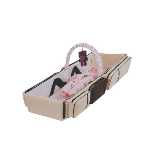 2 In 1 Baby Bag And Bed With Mosquito Net