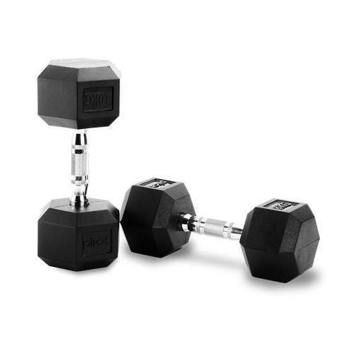 Pair Of 10kg Hexagonal Dumbell