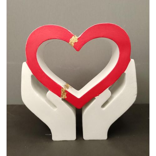 Hands Holding Heart Decor