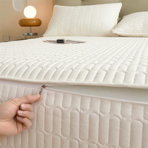 Six-sided fitted sheet cover
