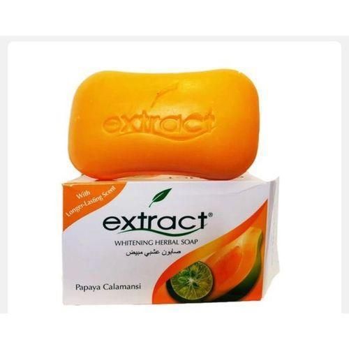 Extract Papaya herbal bathing soap x6pcs