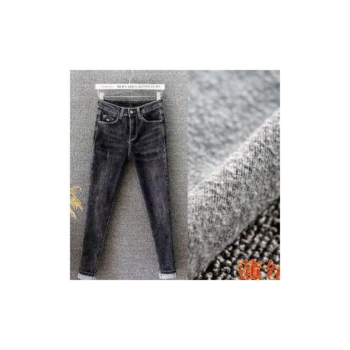 Men Black Smart Stock Jeans