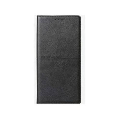 Leather flip case for infinix note 50 - black
