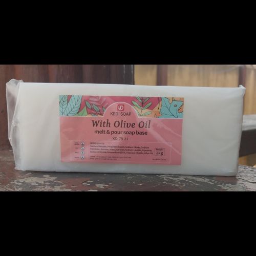 Melt and Pour Soap Base with Olive Oil - 1kg