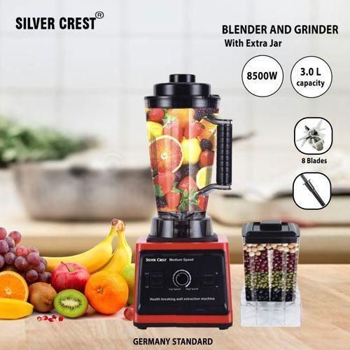 SILVER CREST 3Litres 2 In 1 Powerful Hi Performance Blender - 8000W+FREE GIFT