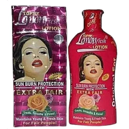 Topsy-Lemon Fresh Extra White & Fair Body Lotion 300ml.