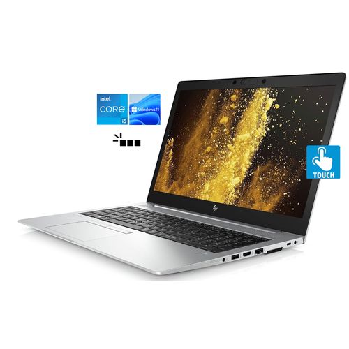 EliteBook G6 Laptop- Intel Core I5- TOUCHSCREEN -12GB RAM/512GB SSD/Backlit Keyboard/FP Reader Windows 11 Pro+ BAG