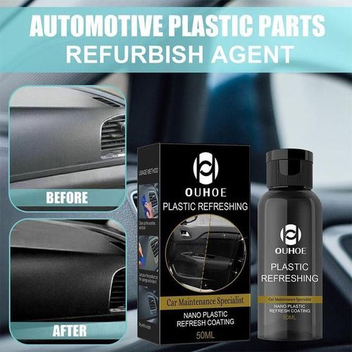 Instant Restorative Plastic Leather Car Repair Restorer - Plastic Revitalizing Coating Agent,Car Plastic Revitalizing Coating Agent, Car Plastic Plating Refurbishing Agent