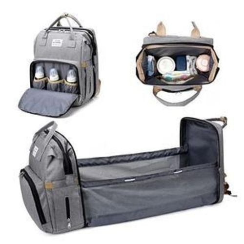 Multipurpose Foldable Baby Bag and Baby Cot Bed