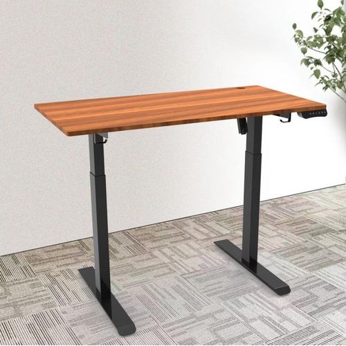 New Modern Electric Adjustable Standing Desk ( Brown Top)- 1.2mtr
