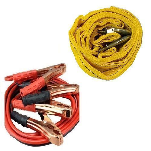 Jump Start Cable With Tow Rope - 500 Amps