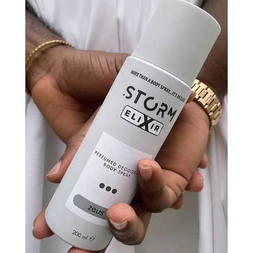 ELIXIR ZEUS PERFUMED DEODORANT BODYSPAY-NAFDAC NO:A2-109051