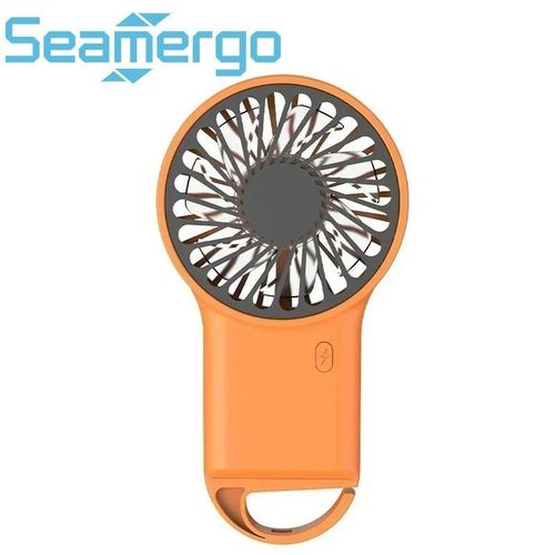 Portable Handheld Rechargeable Mini Fan USB Small Cooling Fan With Hook for Outdoor Travel Camping Home Use