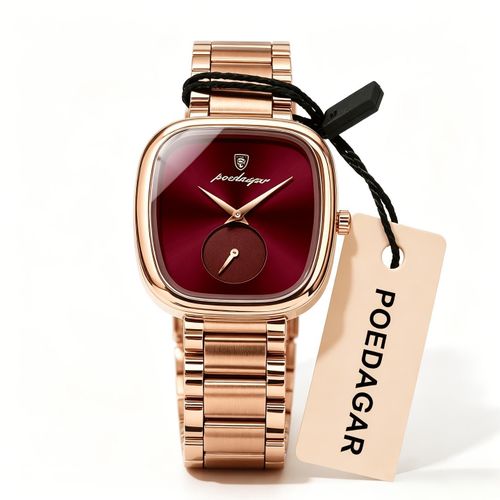 Ladies' Watch with Luxurious Quartz Movement, Perfect for Casual Outings and Fashionable Accessorizing. An Ideal Holiday Gift