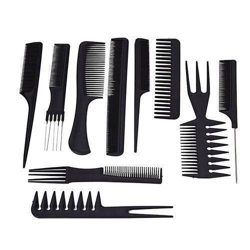 Professional Comb Set - 10 Pieces