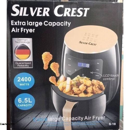 SILVER CREST Air Fryer With Big Bowl-Extra Large -6L