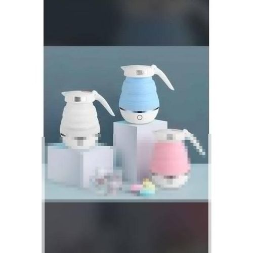 0ne Foldable Collapsible Eletric Camping Kettle.