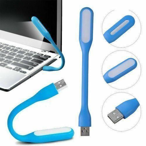 TWO (2) FLEXIBLE NON RECHARGEABLE USB LED BULBS Lights / LIGHT FOR COMPUTERS / LAPTOP KEYBOARDS & POWER BANK USB PORT