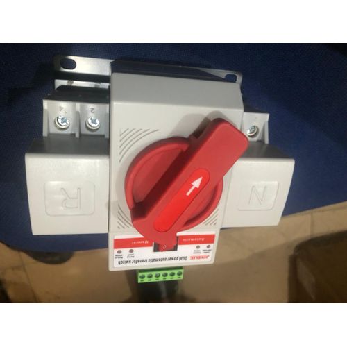 2 pole automatic change over switch
