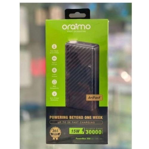 Oraimo Oraimo, 30000mah Superior Quality Ultra Fast Charging Power Bank
