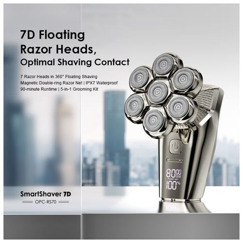 7D Floating Professional 360⁰ Smart Electric Shaver
